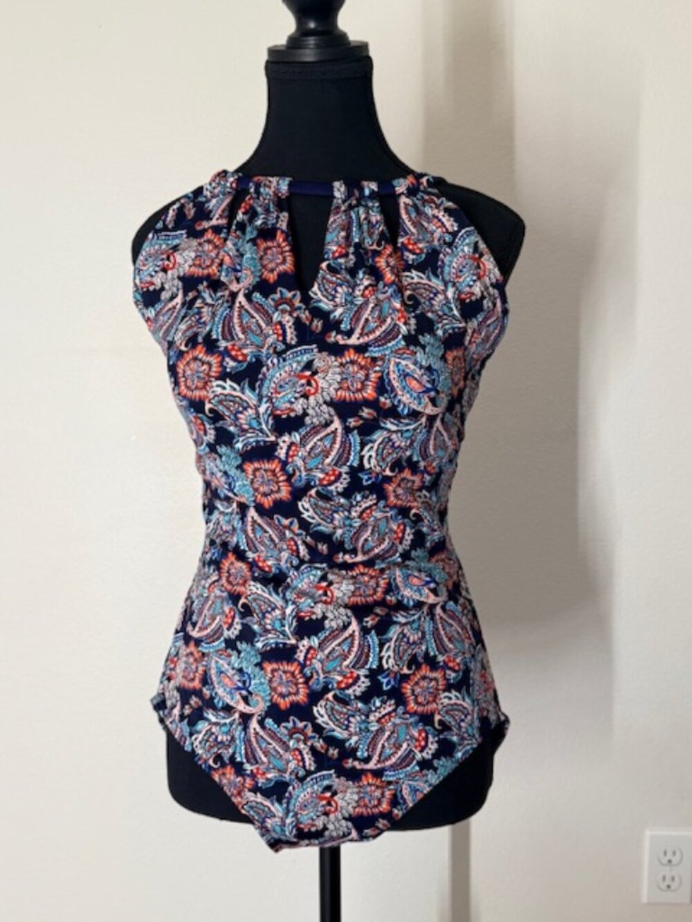 Dreamsuit navy print swimsuit 14